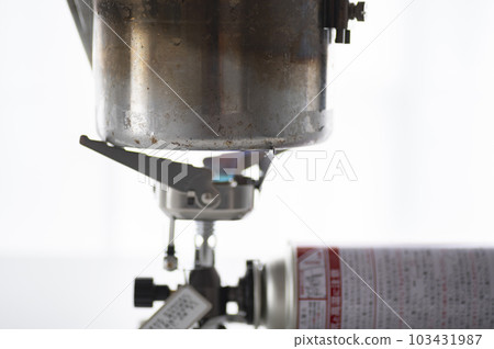 compact gas burner and kettle 103431987