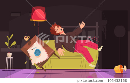 Falling People Composition 103432168