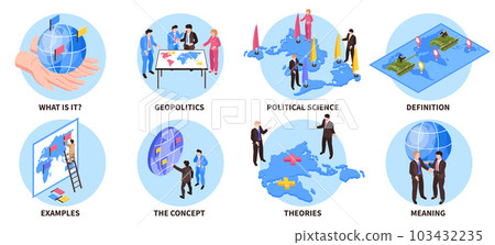 Geopolitics Round Compositions Set Geopolitics Round Compositions Set 103432235