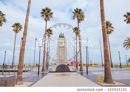 Glenelg Waterfront in Adelaide Australia 103433191