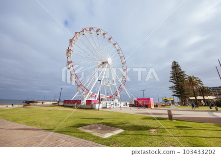 Glenelg Waterfront in Adelaide Australia 103433202