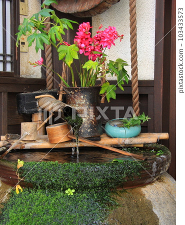 日式建築的一角,築梅大人的裝飾 日式建築的一角,築梅大人的裝飾 103433573
