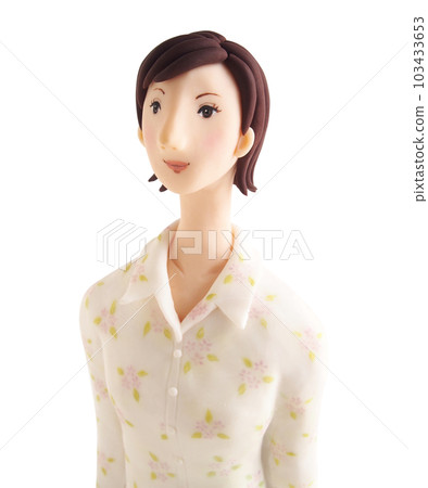 Beautiful female upper body diagonally with natural atmosphere (fiscal year three-dimensional illustration) Beautiful female upper body diagonally with natural atmosphere (fiscal year three-dimensional illustration) 103433653