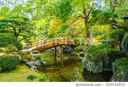 Oike garden of the Kyoto Imperial Palace Oike garden of the Kyoto Imperial Palace 103434915