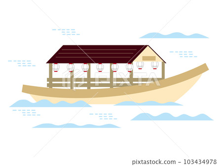 Yakatabune,觀察船,波浪 Yakatabune,觀察船,波浪 103434978