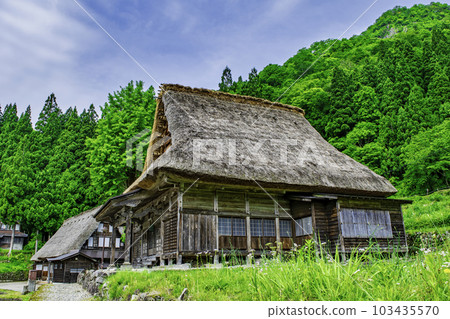 富山縣 五簇山 相倉合掌造村 早年寺 世界遺產 103435570
