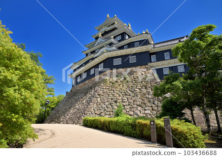 Okayama Castle Behind the castle tower (Okayama City, Okayama Prefecture) 103436688
