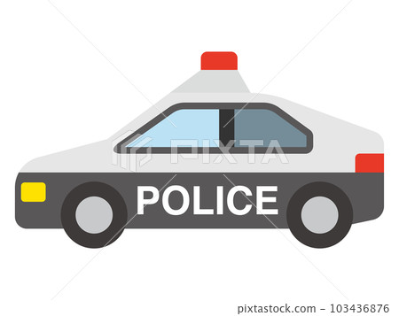 Police car illustration Police car illustration 103436876