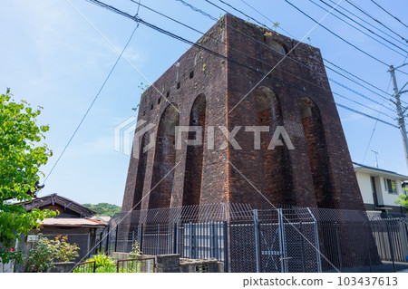 《Fukuoka Prefecture》Wind-up machine pedestal (former Honami-cho) 《Fukuoka Prefecture》Wind-up machine pedestal (former Honami-cho) 103437613
