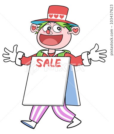 Sandwich Man - Walk Around 103437623