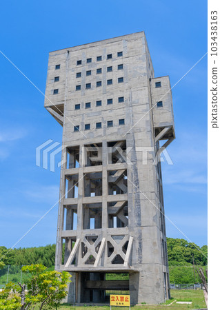 《福岡縣》舊石門礦業事務所豎井塔 103438163