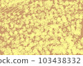 Background material with yellow circles mixed in brown 103438332