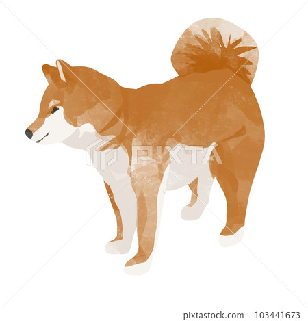 可愛的柴犬圖標素材 可愛的柴犬圖標素材 103441673