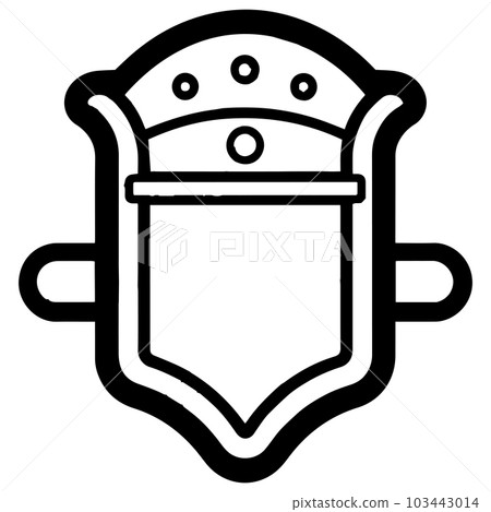 vintage logo in flat line art style vintage logo in flat line art style 103443014