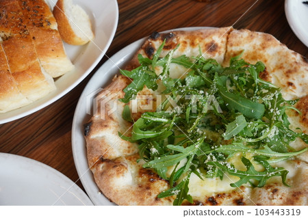 herb pizza and focaccia herb pizza and focaccia 103443319