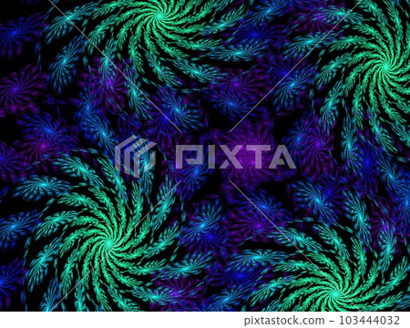 Imaginatory fractal abstract background Image 103444032