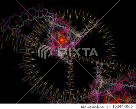 Imaginatory fractal abstract background Image 103444066