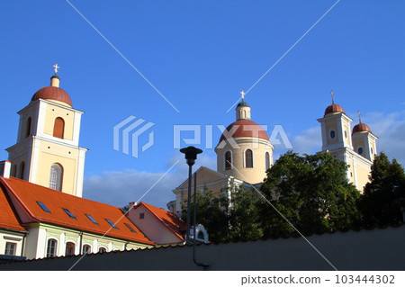 維爾紐斯歷史中心，立陶宛世界文化遺產，北歐波羅的海國家，聖靈教堂，老城俄羅斯東正教教堂 103444302
