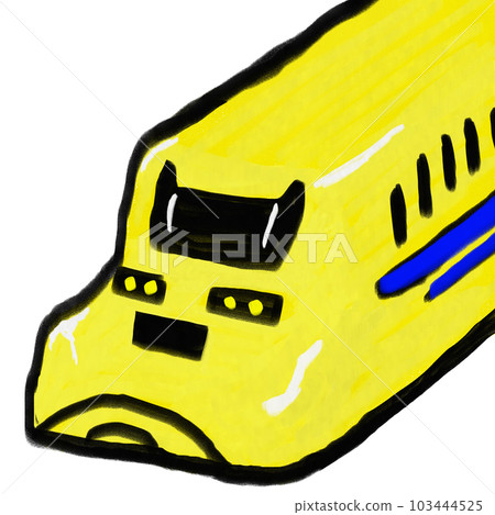 軌道檢查、軌道醫生新幹線醫生黃色 103444525