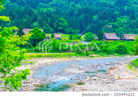 Shirakawa-go and Kamogawa Shirakawa-go and Kamogawa 103445222