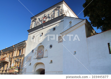 The Old Town of Vilnius, a World Cultural Heritage Site in the Northern European Baltic States of Lithuania. 103445877