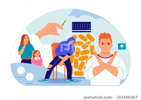 Drugs Addiction Refusal Composition 103446367