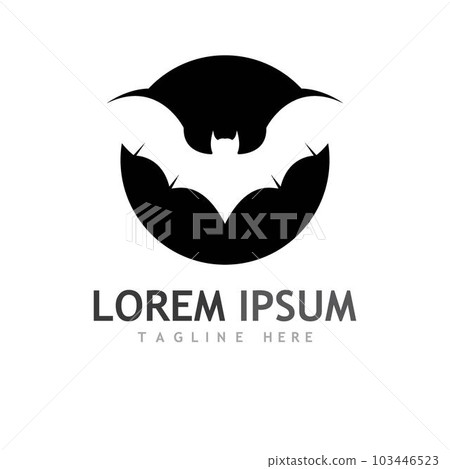 bat vector icon logo template bat vector icon logo template 103446523
