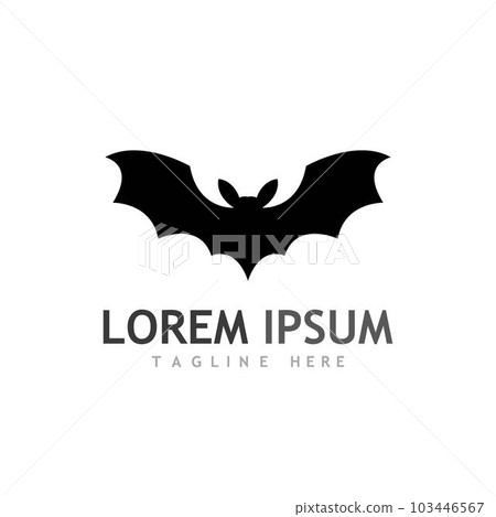 bat vector icon logo template bat vector icon logo template 103446567