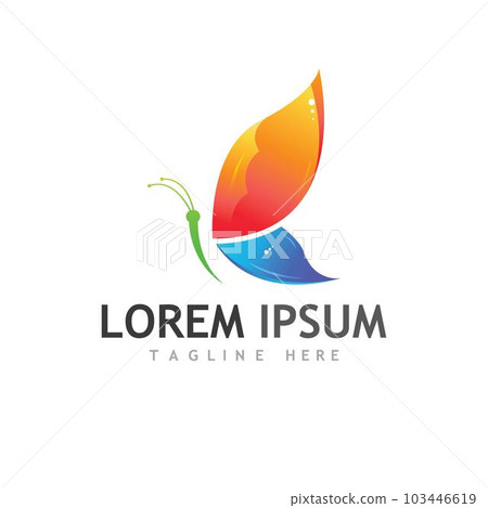 Beauty Butterfly icon design 103446619