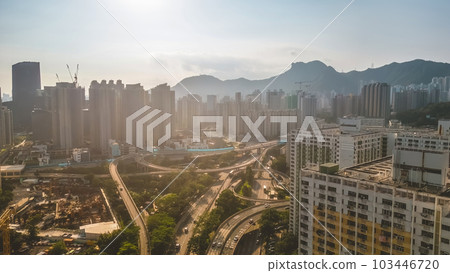 road interchange or highway intersection, Choi Hung May 28 2023 103446720