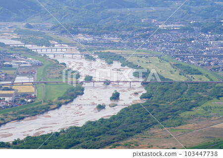 View of the Izumo Plain from Mt. Tabibushi 103447738