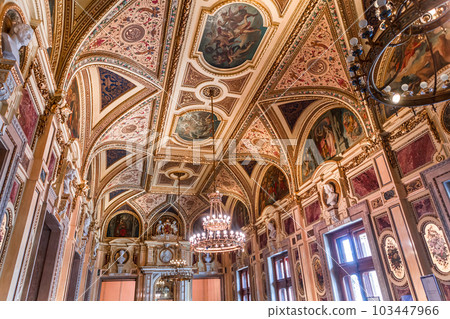 Vienna state opera, interiors and decors 103447966