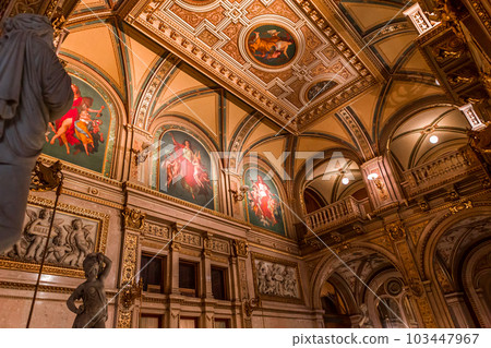 Vienna state opera, interiors and decors 103447967