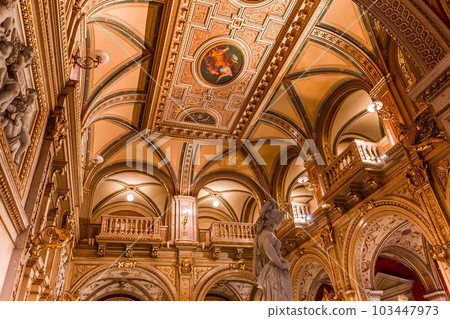 Vienna state opera, interiors and decors Vienna state opera, interiors and decors 103447973