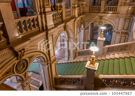 Vienna state opera, interiors and decors Vienna state opera, interiors and decors 103447987