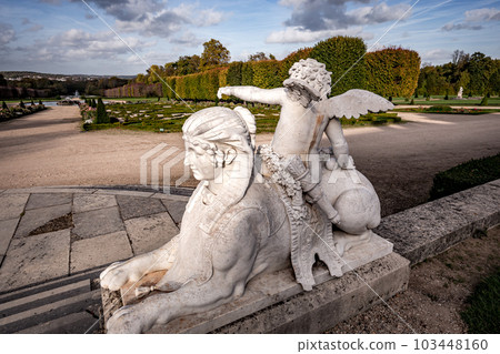 exteriors and park of castle of Champs sur Marne, france 103448160