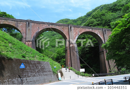 Usui Pass "Apt Road": Megane Bridge (Usui 3rd Bridge) 103448351