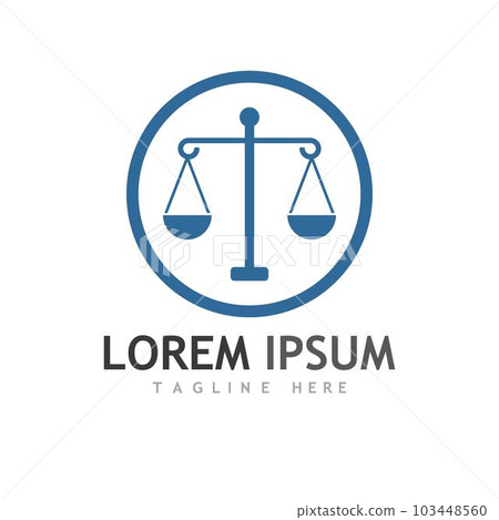 justice law Logo Template 103448560