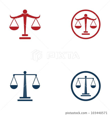 justice law Logo Template 103448571