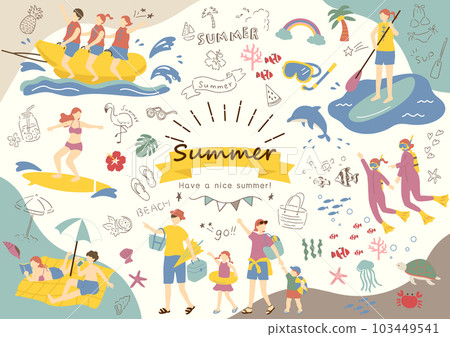 People who enjoy marine sports 103449541