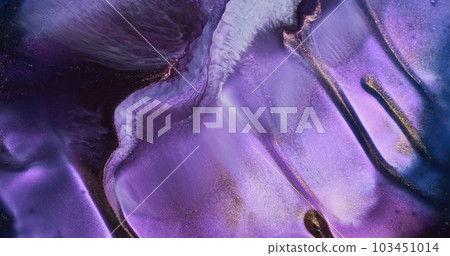 Purple paint wave flow down. Amazing white-purple ink foam flowing background. Shiny ink mix background. Fluid backdrop. Acrylic move pattern texture. Dark pink liquid river color art Purple paint wave flow down. Amazing white-purple ink foam flowing background. Shiny ink mix background. Fluid backdrop. Acrylic move pattern texture. Dark pink liquid river color art 103451014