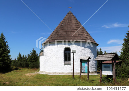 Kunstat chapel on the main ridge of the Eagle Mountains Kunstat chapel on the main ridge of the Eagle Mountains 103451577