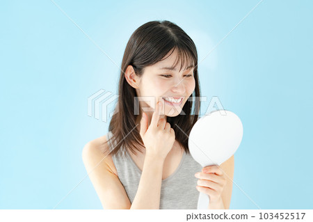 Dental female mirror 103452517