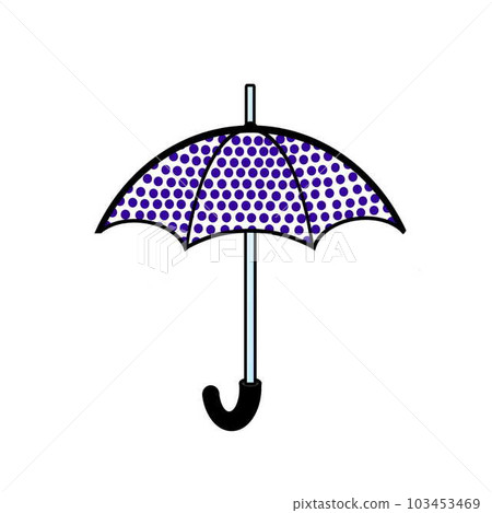 polka dot umbrella 103453469