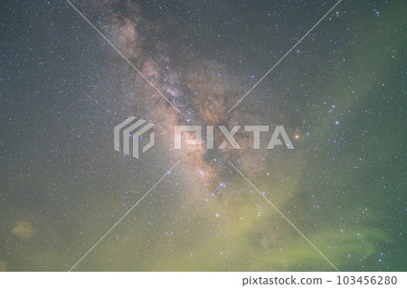 The Milky way and stars in the night sky background 103456280