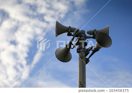 Disaster prevention administration wireless outdoor loudspeaker 103456375