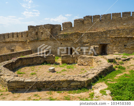 Ruins of the citadel of the Bilhorod-Dnistrovskyi fortress Ruins of the citadel of the Bilhorod-Dnistrovskyi fortress 103458380