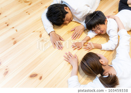 Solid flooring, natural wood floor 103459338