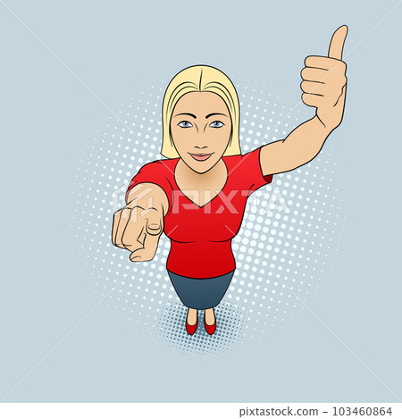 Woman Gesturing Woman Gesturing 103460864