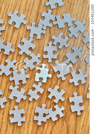 Jigsaw puzzle pieces separately Jigsaw puzzle pieces separately 103461200